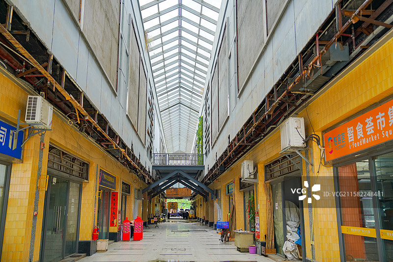 广州，李嘉诚投资15亿，广州国际玩具礼品城，荒凉的现状！图片素材