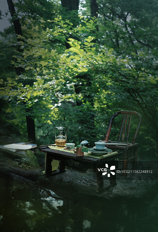 禅意茶道图片素材