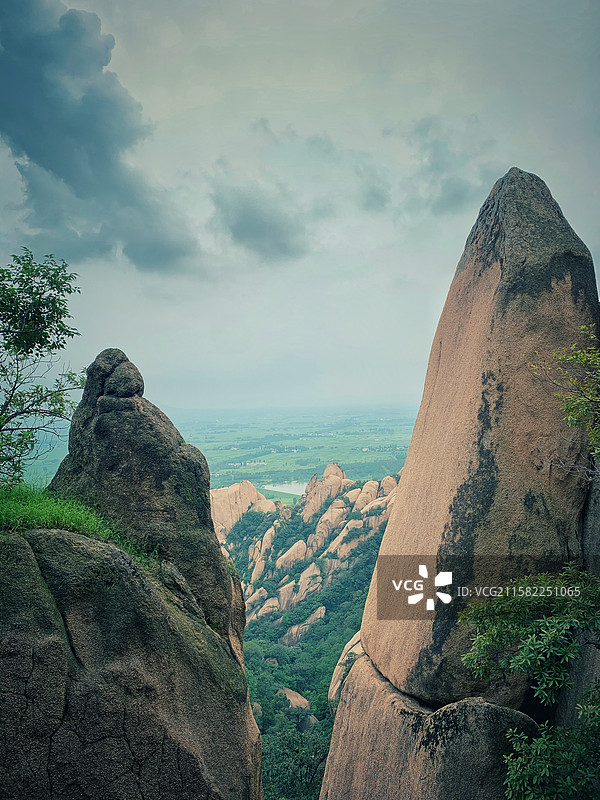 嵖岈山猴王面壁图片素材