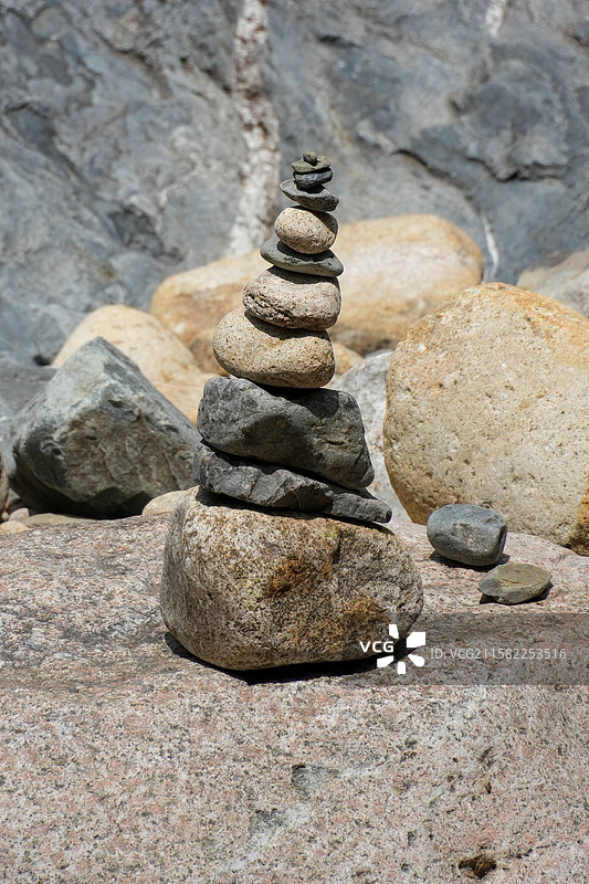 安徽池州4A级旅游景区石台牯牛降图片素材