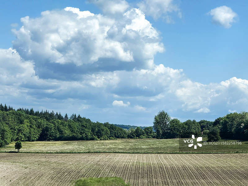 广阔的田野图片素材