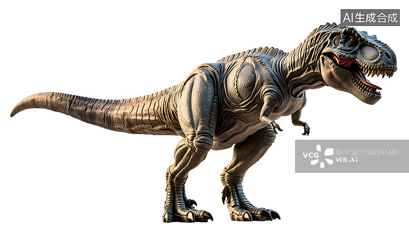 【AI数字艺术】咆哮的霸王龙图片素材