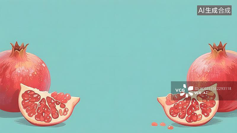 【AI数字艺术】2D卡通两侧图片素材