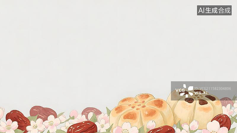 【AI数字艺术】2D卡通居下图片素材