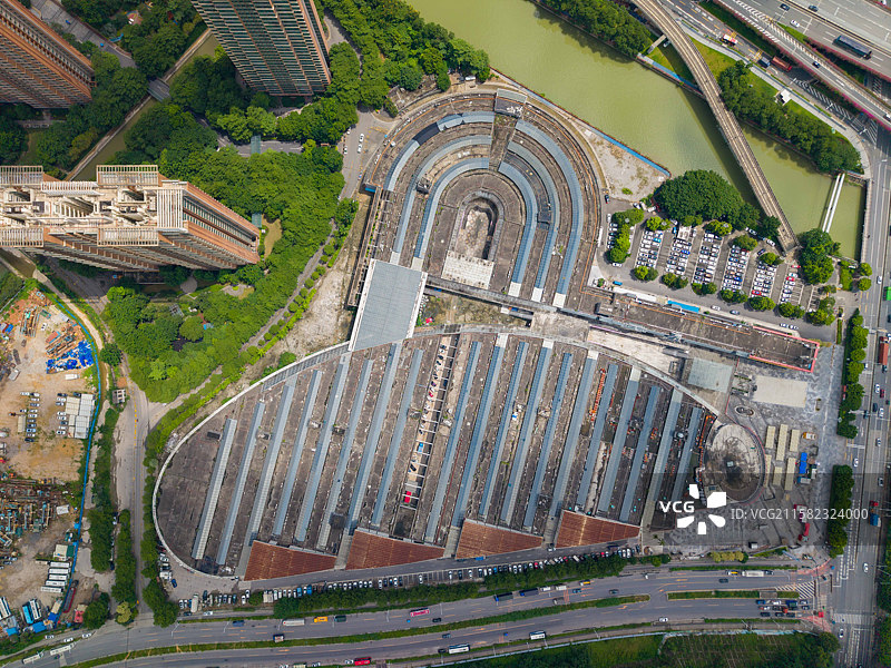 广州，李嘉诚投资15亿，广州国际玩具礼品城，荒凉的现状！图片素材