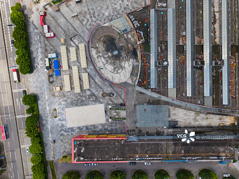 广州，李嘉诚投资15亿，广州国际玩具礼品城，荒凉的现状！图片素材