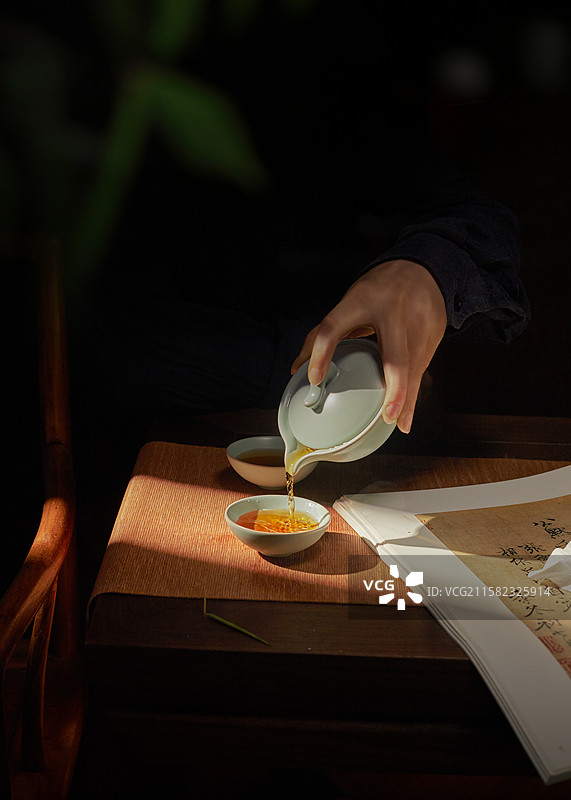 禅意茶道图片素材
