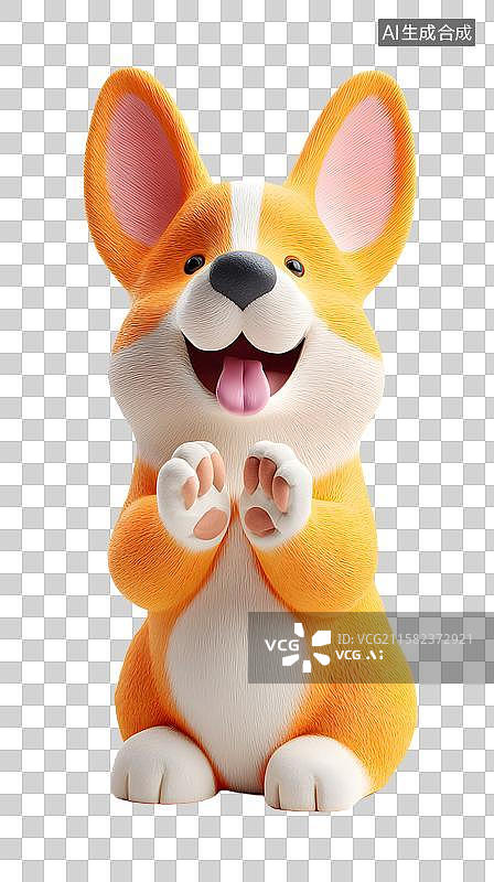 【AI数字艺术】萌犬与萌杯图片素材