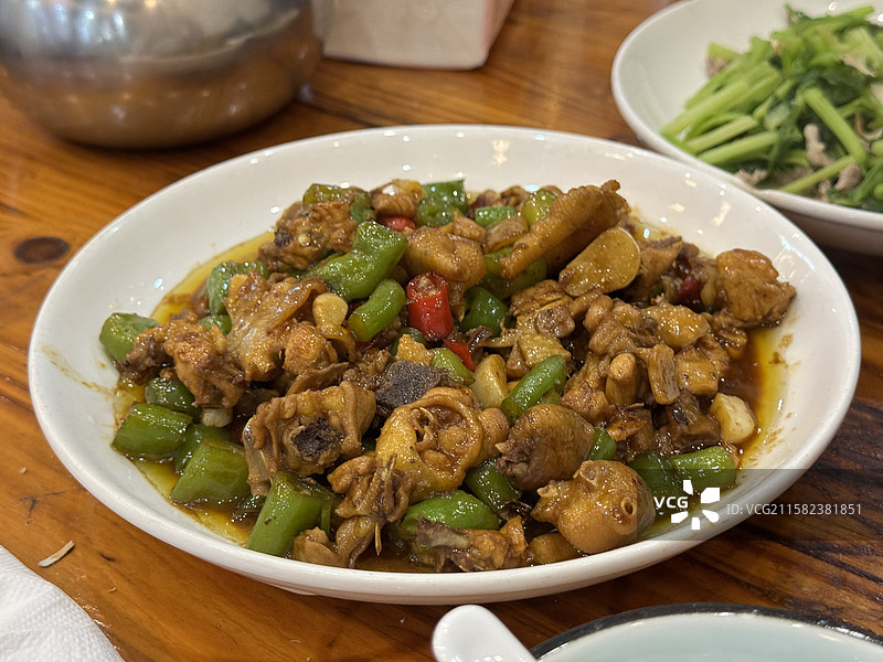 炒鸡杂图片素材