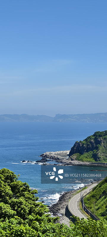 北海道西海岸神威岬自然公园～风景图片素材