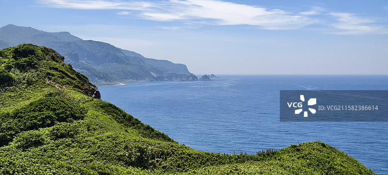 北海道西海岸神威岬自然公园～风景图片素材