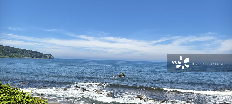 北海道西海岸神威岬自然公园～风景图片素材