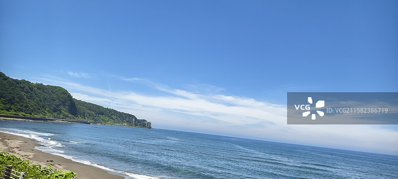 北海道西海岸神威岬自然公园～风景图片素材