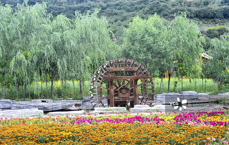 甘肃省甘南临潭县八角乡百花谷风景区图片素材