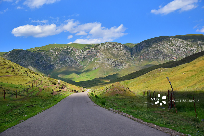 阿克塔斯草原风景图片素材