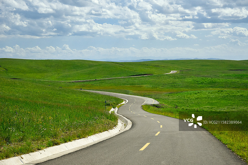 阿克塔斯草原风景图片素材