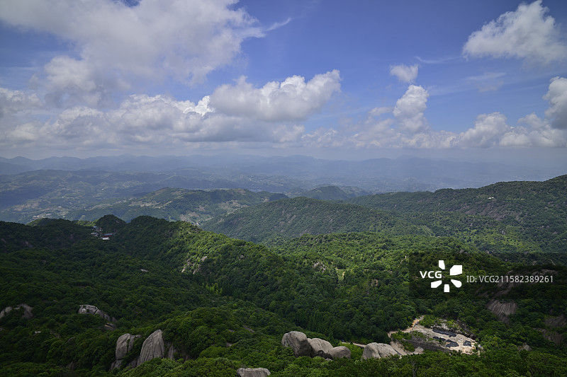 太姥山山顶风景图片素材