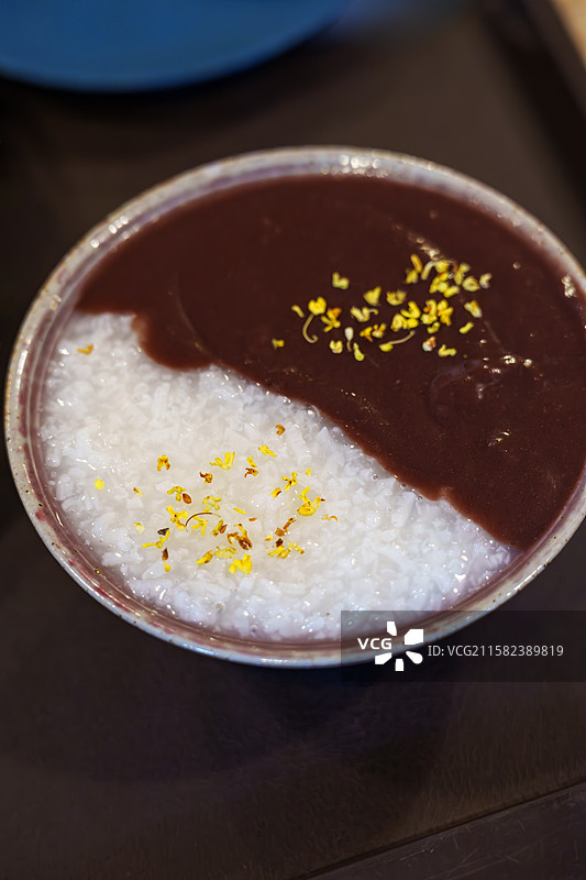 苏州美食 苏式桂花糖粥 苏州糖粥 苏式糖粥图片素材