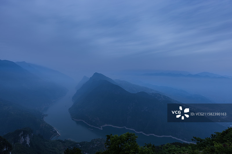 巴东巫峡图片素材