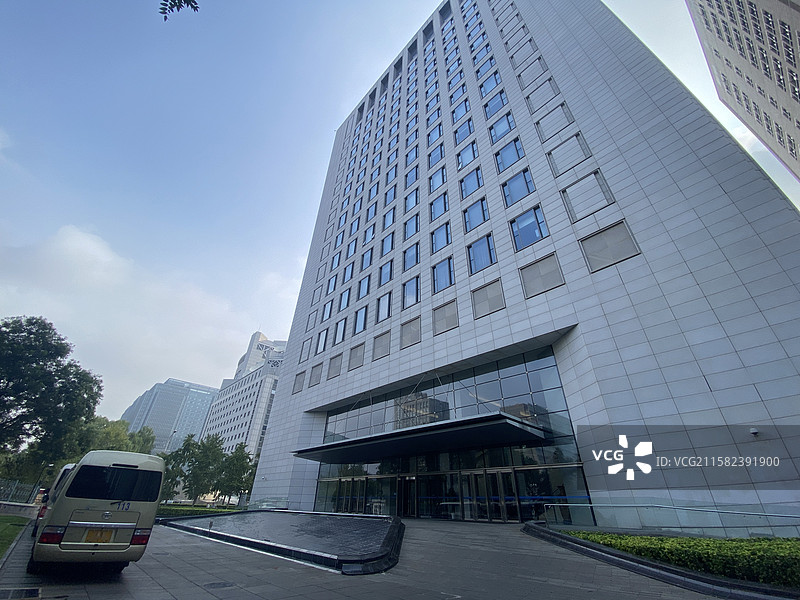 外交部新闻领事中心综合办公楼外景图片素材