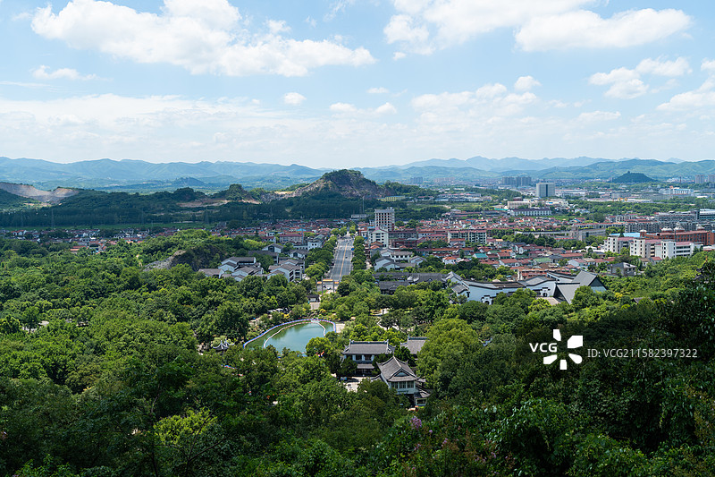 宜兴-善卷洞景区-山顶图片素材