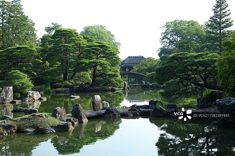 京都御所桂离宫图片素材