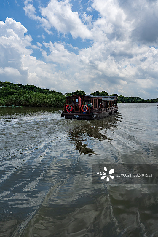 下渚湖湿地公雷锋图片素材