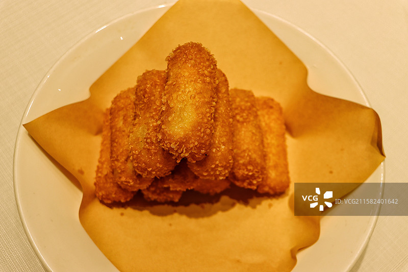 脆皮炸牛奶图片素材