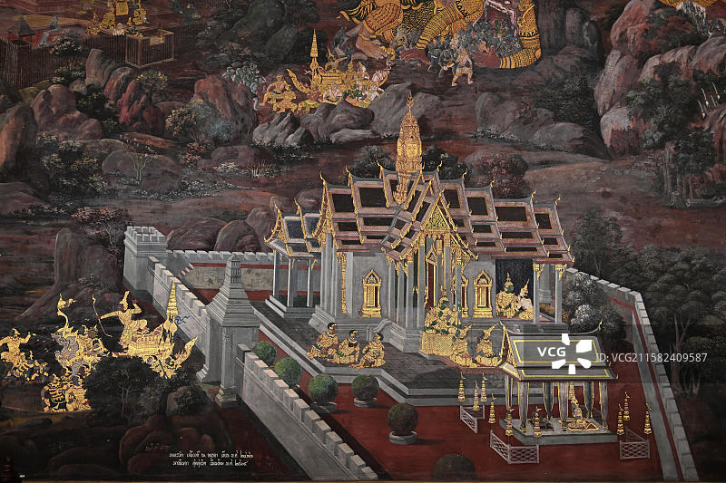 泰国曼谷大皇宫图片素材