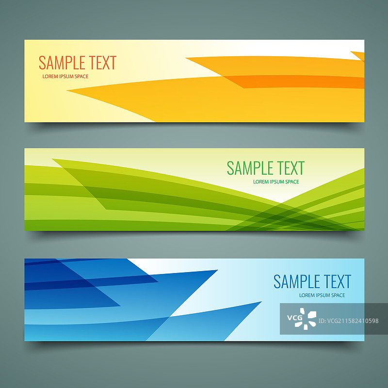 抽象横幅包图片素材