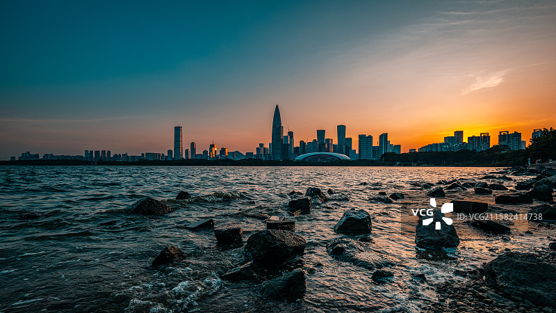 深圳南山区CBD图片素材