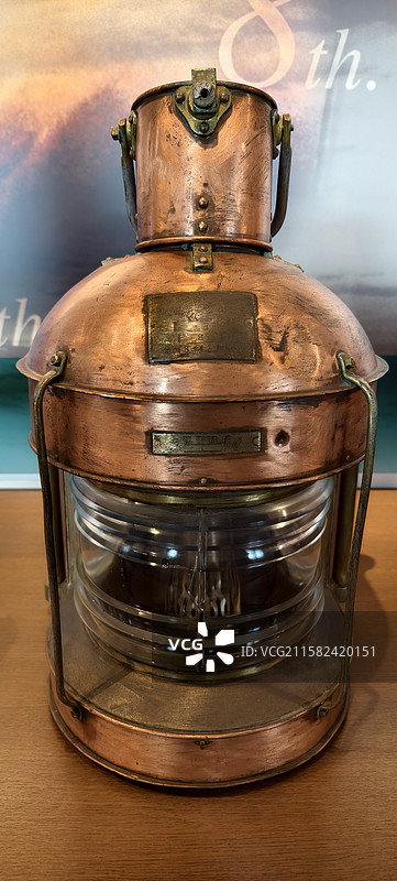 横滨海岸线～日本邮船冰川丸灯图片素材