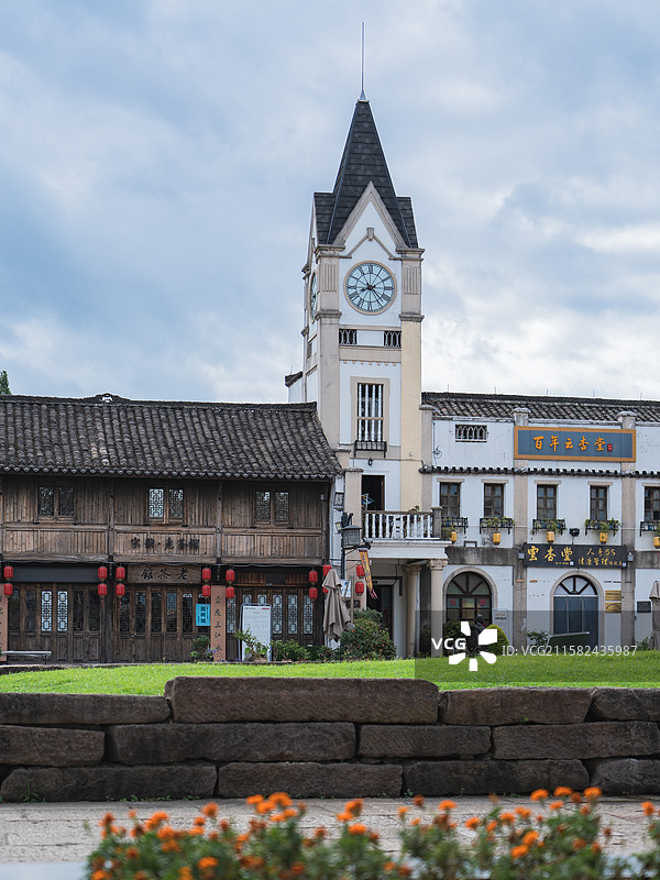 衢州古城水亭门历史文化街区图片素材