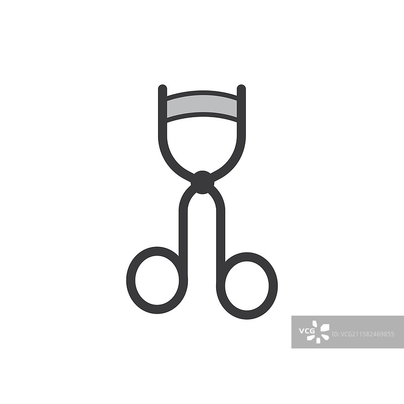 睫毛夹图标图片素材