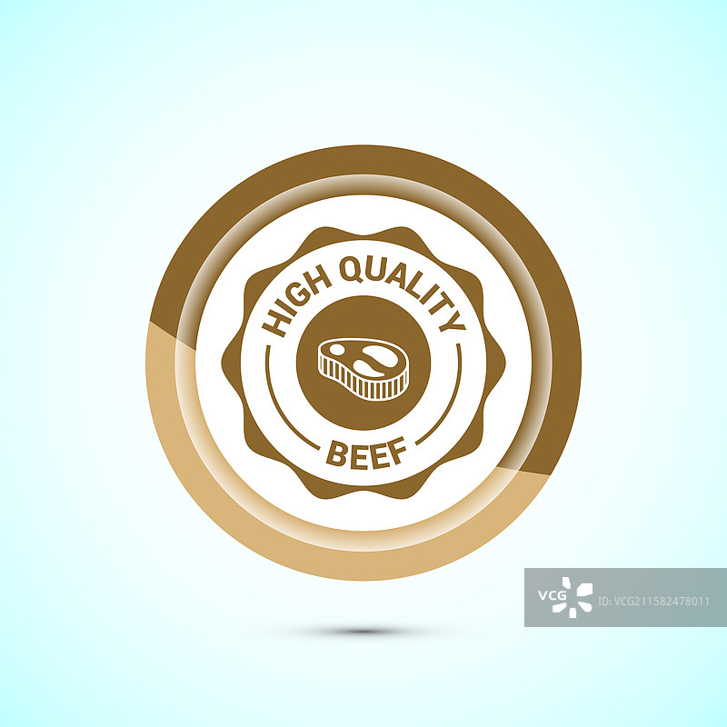 高质量牛肉图标设计 高质量牛肉图片素材
