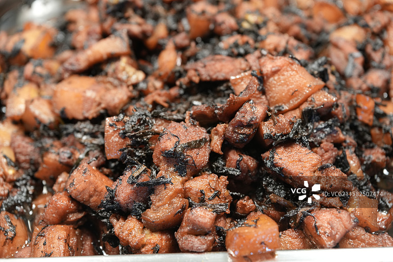 梅干菜炒肉图片素材