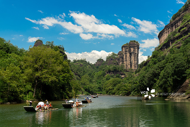 武夷山玉女峰图片素材