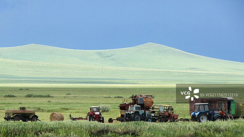 油画北疆图片素材