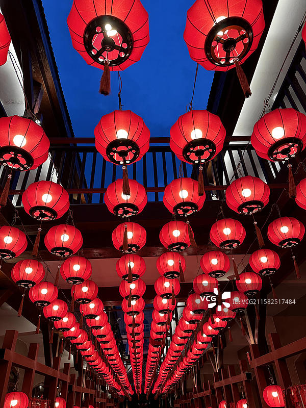 青岛台东步行街图片素材