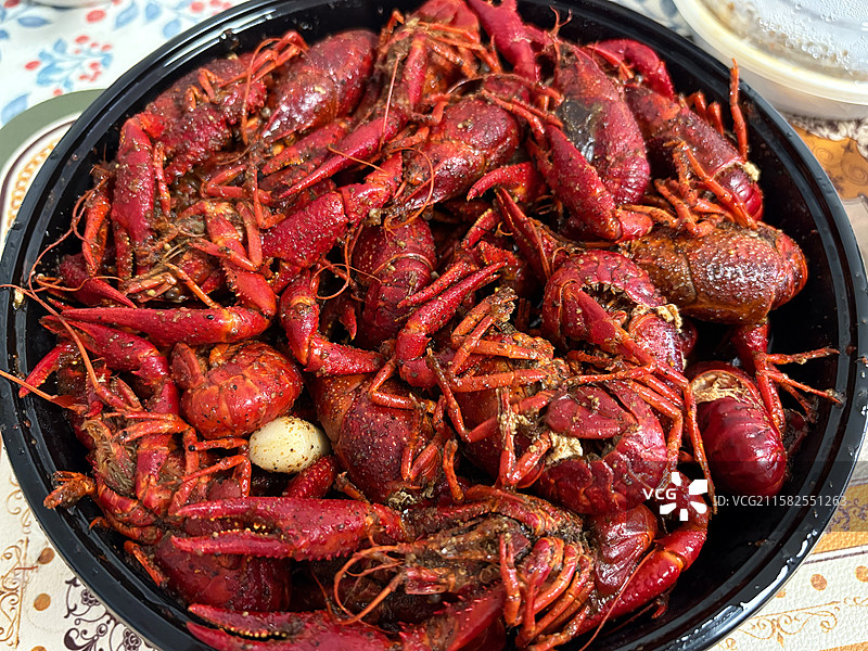 麻辣小龙虾图片素材