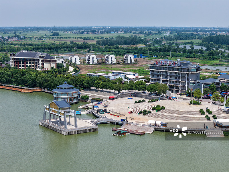 淮南焦岗湖图片素材