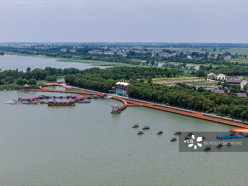 淮南焦岗湖图片素材