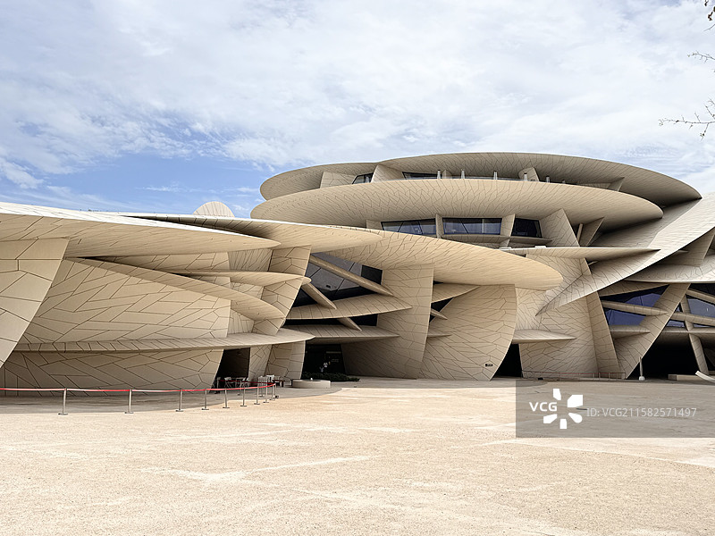 多哈卡塔尔国家博物馆图片素材