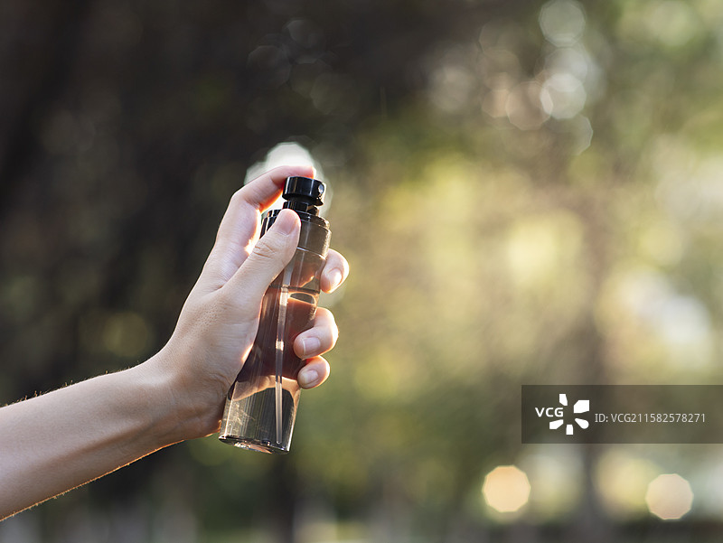 户外消毒防蚊虫叮咬花露水图片素材