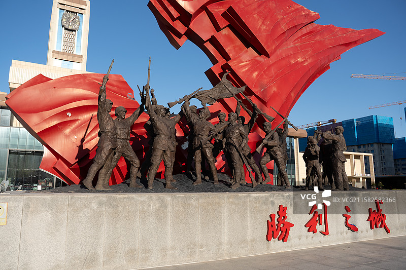 石家庄解放广场图片素材
