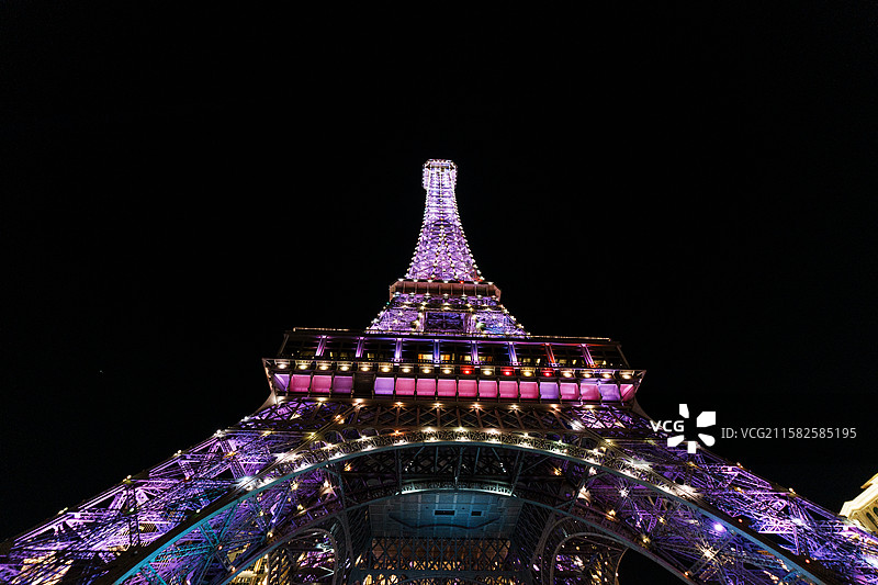 澳门巴黎人 巴黎铁塔图片素材