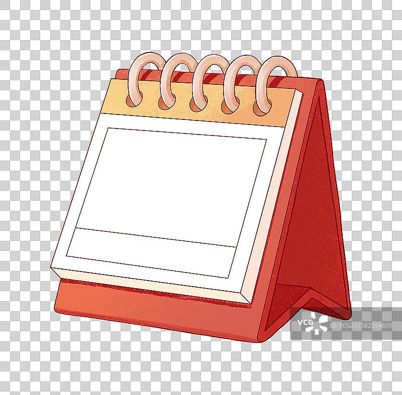 手绘日历插画素材图片素材