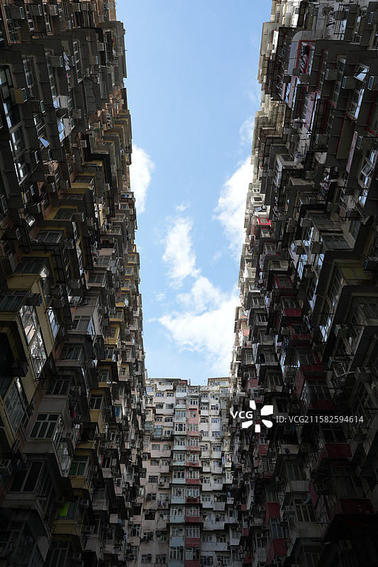 香港怪兽大厦图片素材