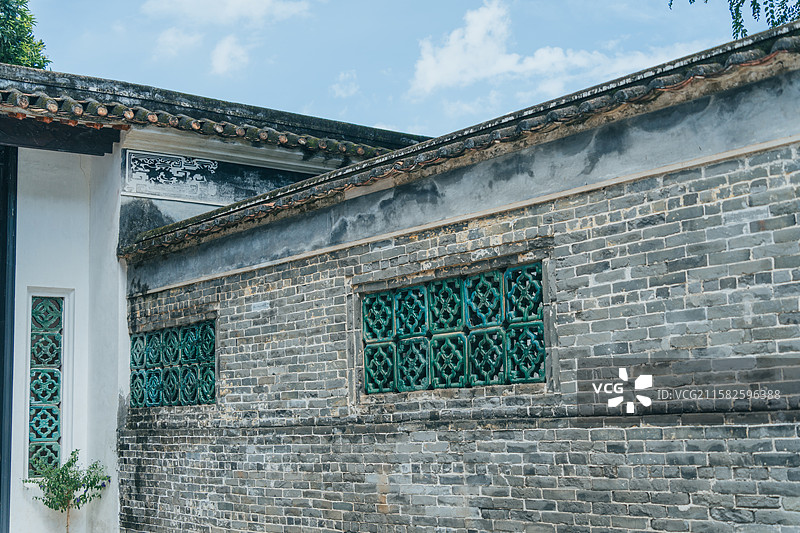 岭南风格民宅：澳门郑家大屋图片素材