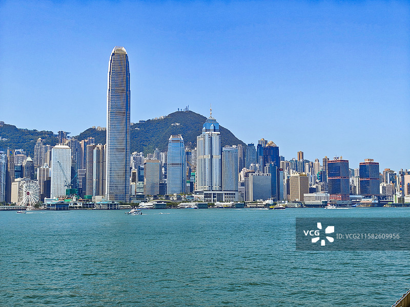 香港维多利港风光图片素材